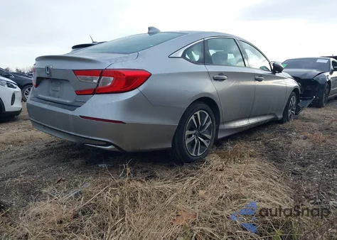 2021 Honda Accord Hybrid z USA, uszkodzony, nr VIN 1HGCV3F17MA018092